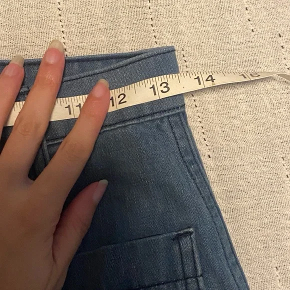 Dôen Maritime Jeans in Menton Wash, Size 26 Cropped - Picture 10 of 10